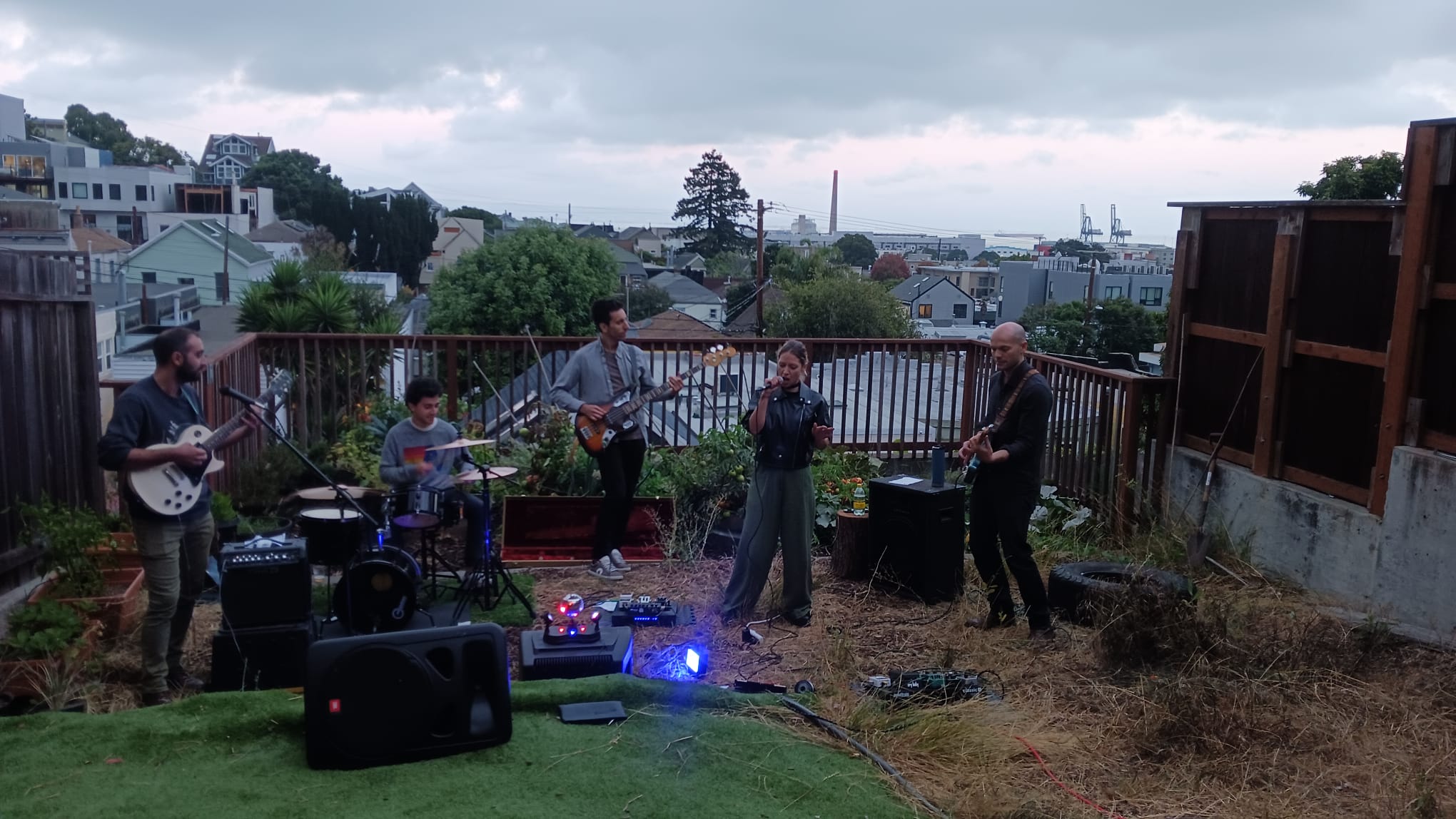 Kompotis Reaction Live from Potrero Hill