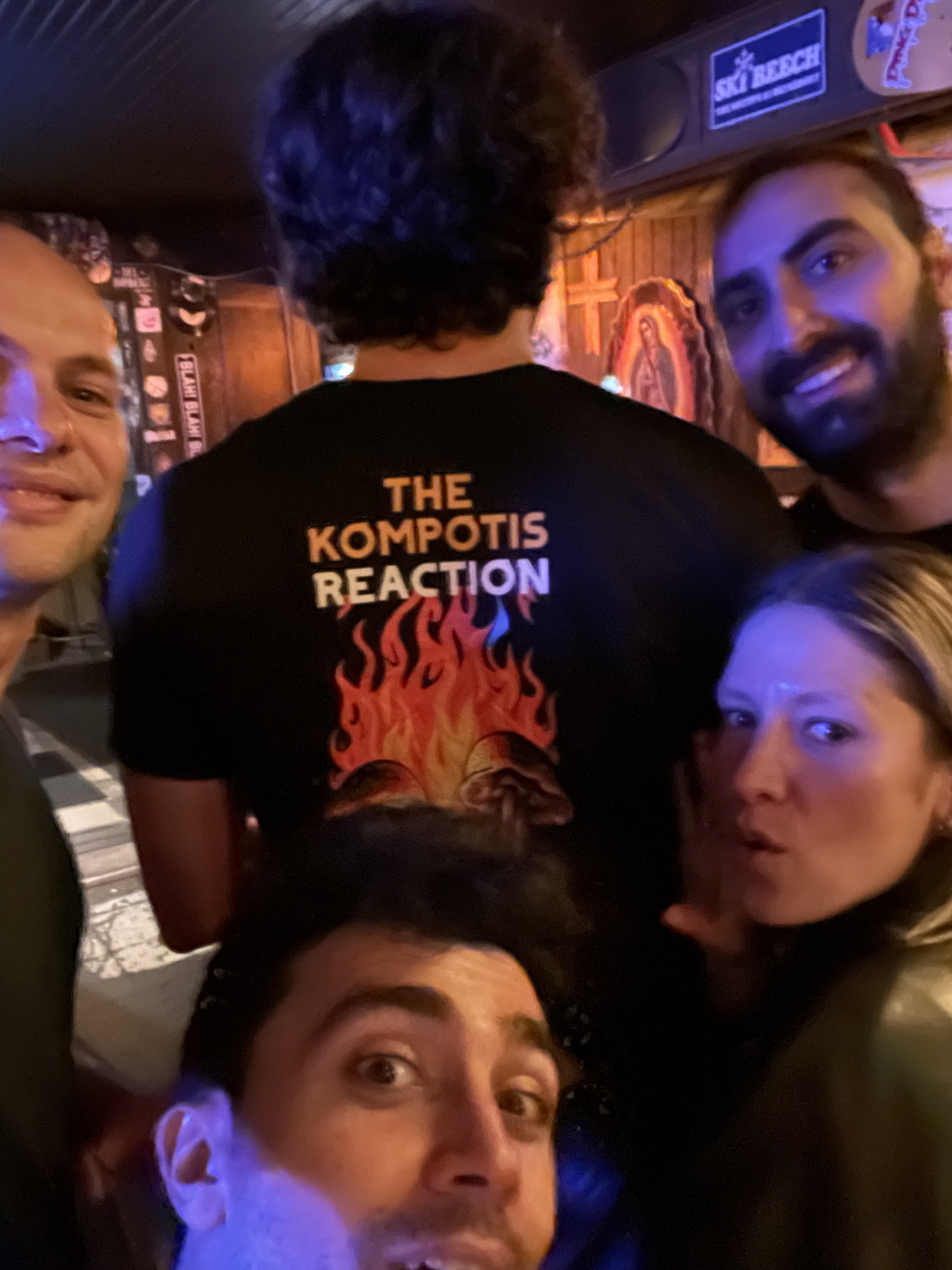 Kompotis Reaction at Winters Tavern